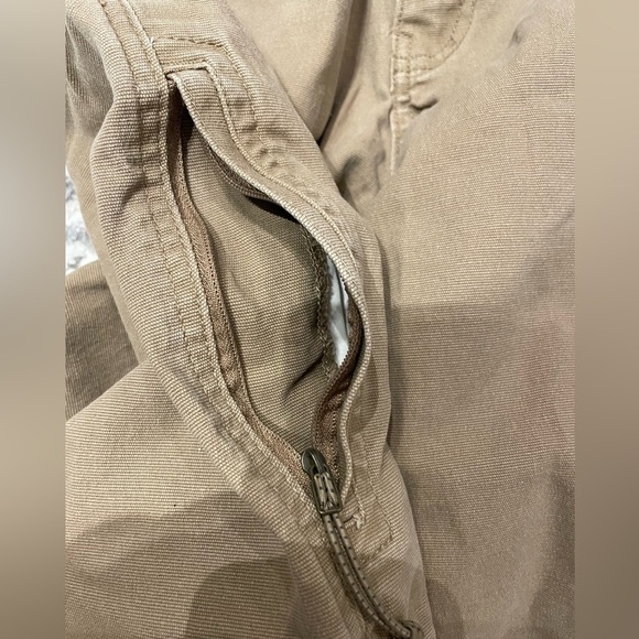 Caterpillar Men Beige Cargo shorts size 38 - Picture 5 of 7